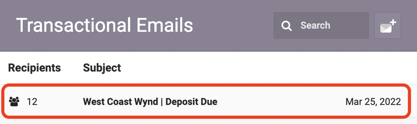 Contract Email Overview contract-email-overview